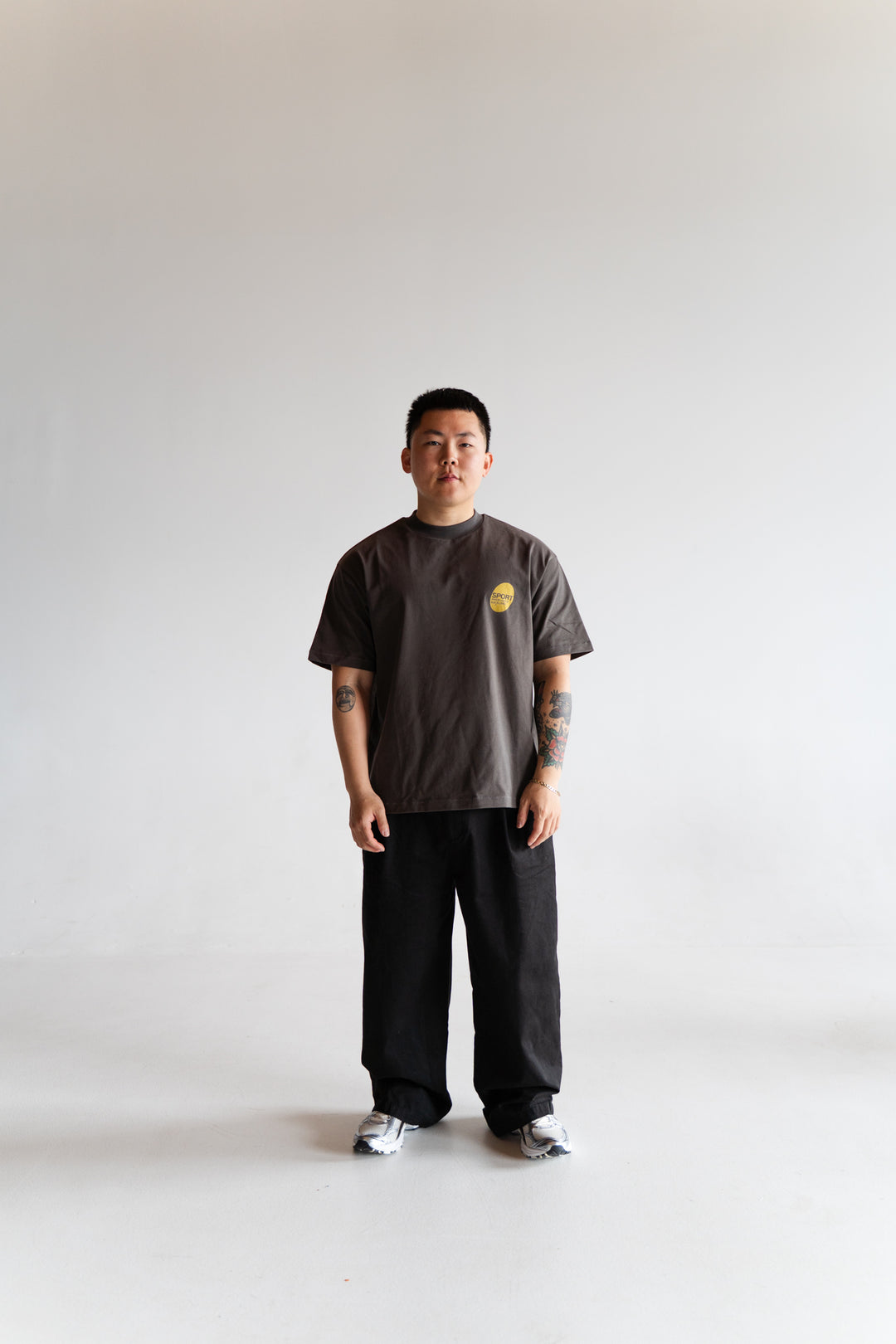 Prior Sport Logo T-Shirt Slate