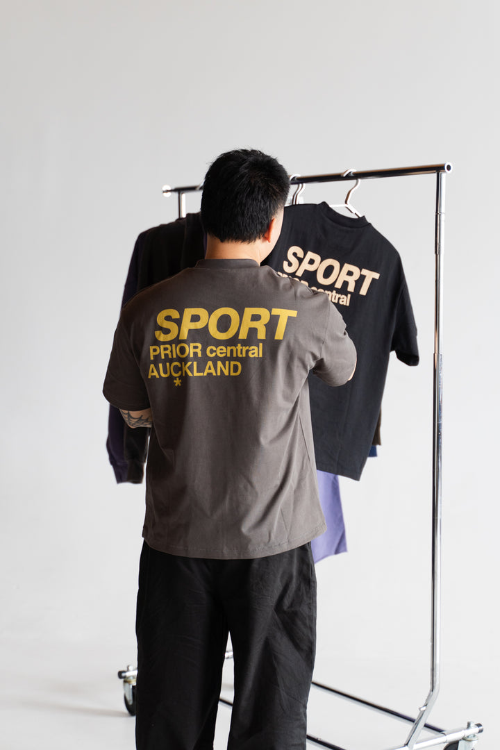 Prior Sport Logo T-Shirt Slate