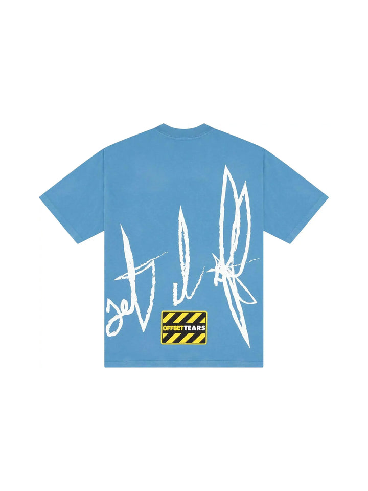 Denim Tears x Offset Set It Off #2 T-shirt Blue in Auckland, New Zealand - Shop name