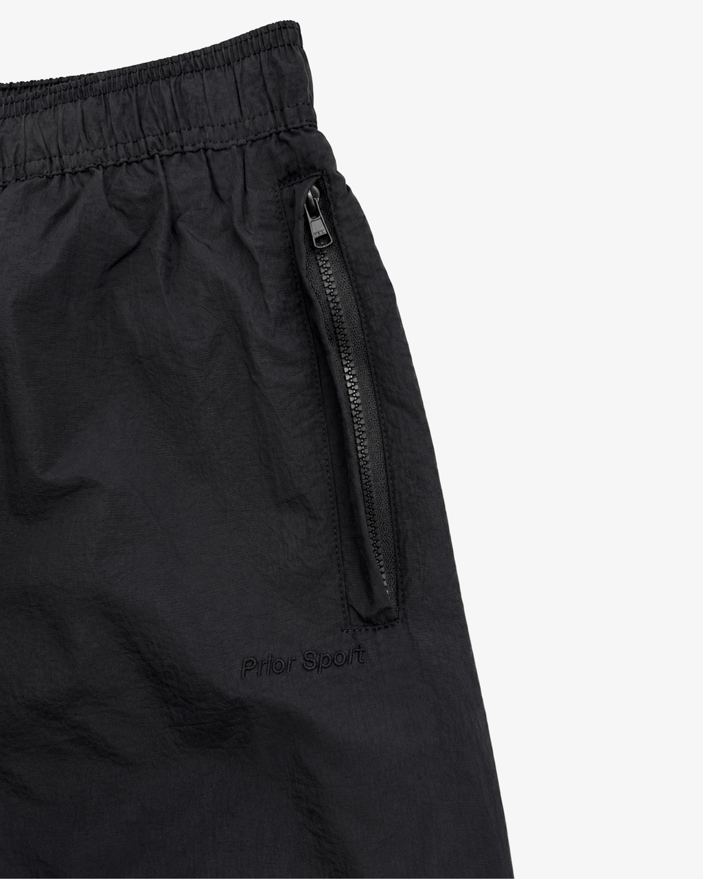 Sport Crinkled Shorts Black