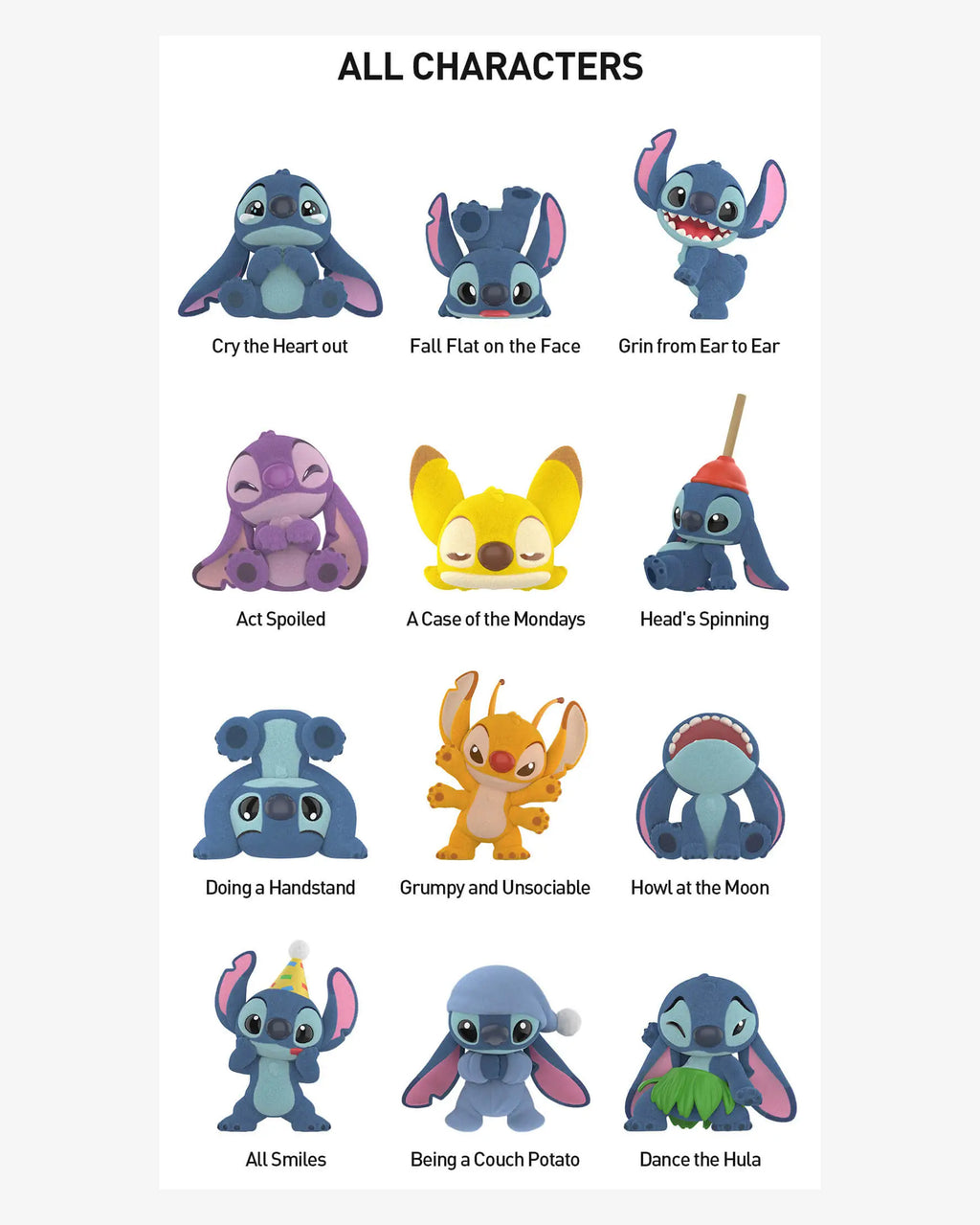 Pop Mart Disney Stitch Little Emotions Series Figure Single Blind Box