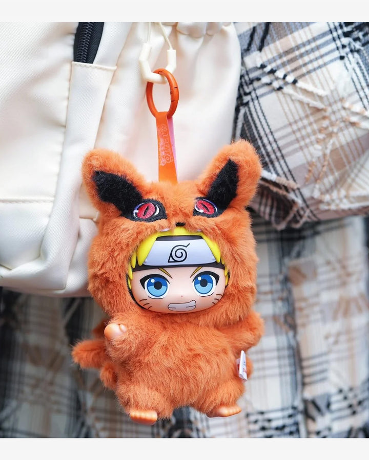EAKI Naruto Beast Party Plush Keychains Blind Box