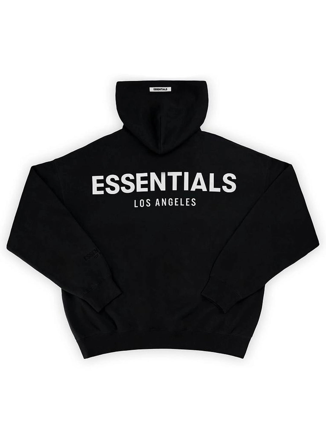 FEAR OF GOD ESSENTIALS Los Angeles 3M Pullover Hoodie Black Prior