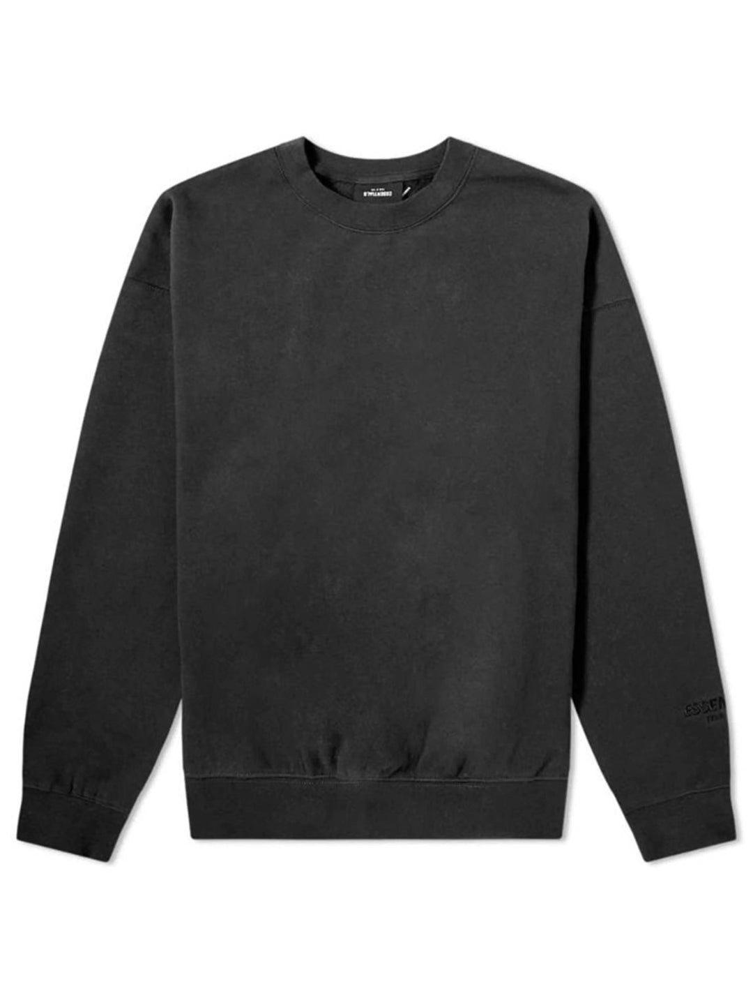 Fear Of God Essentials 3M Reflective Logo Crewneck Black [FW19] Prior