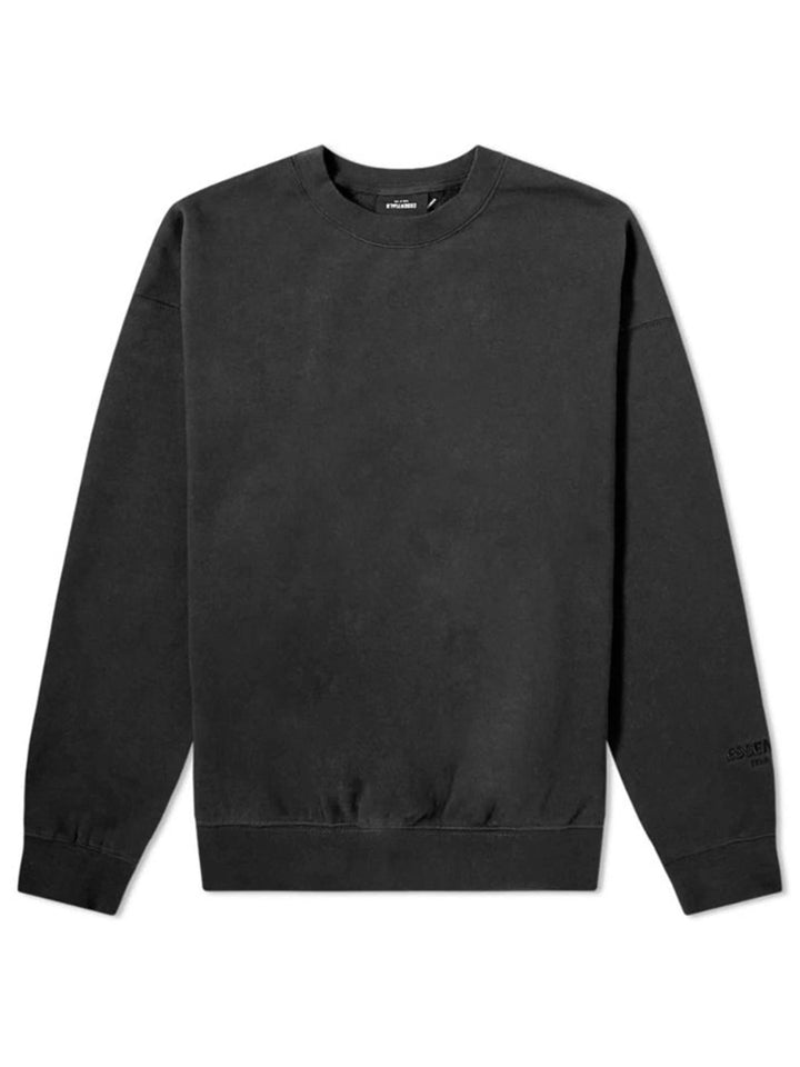 Fear Of God Essentials 3M Reflective Logo Crewneck Black [FW19] Prior
