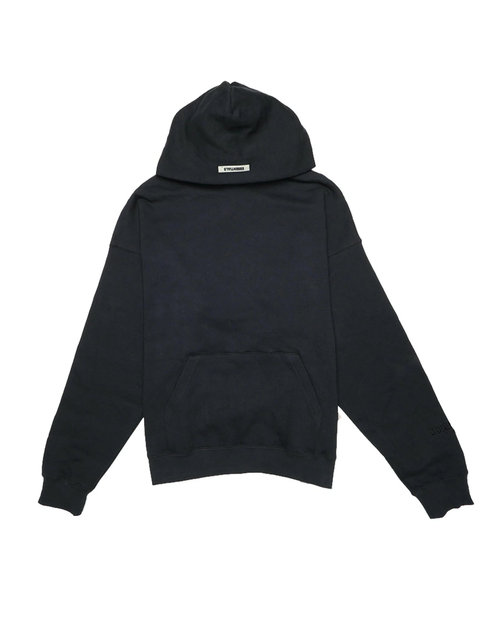 Fear Of God Essentials 3M Reflective Logo Pullover Hoodie Black (FW19) Prior