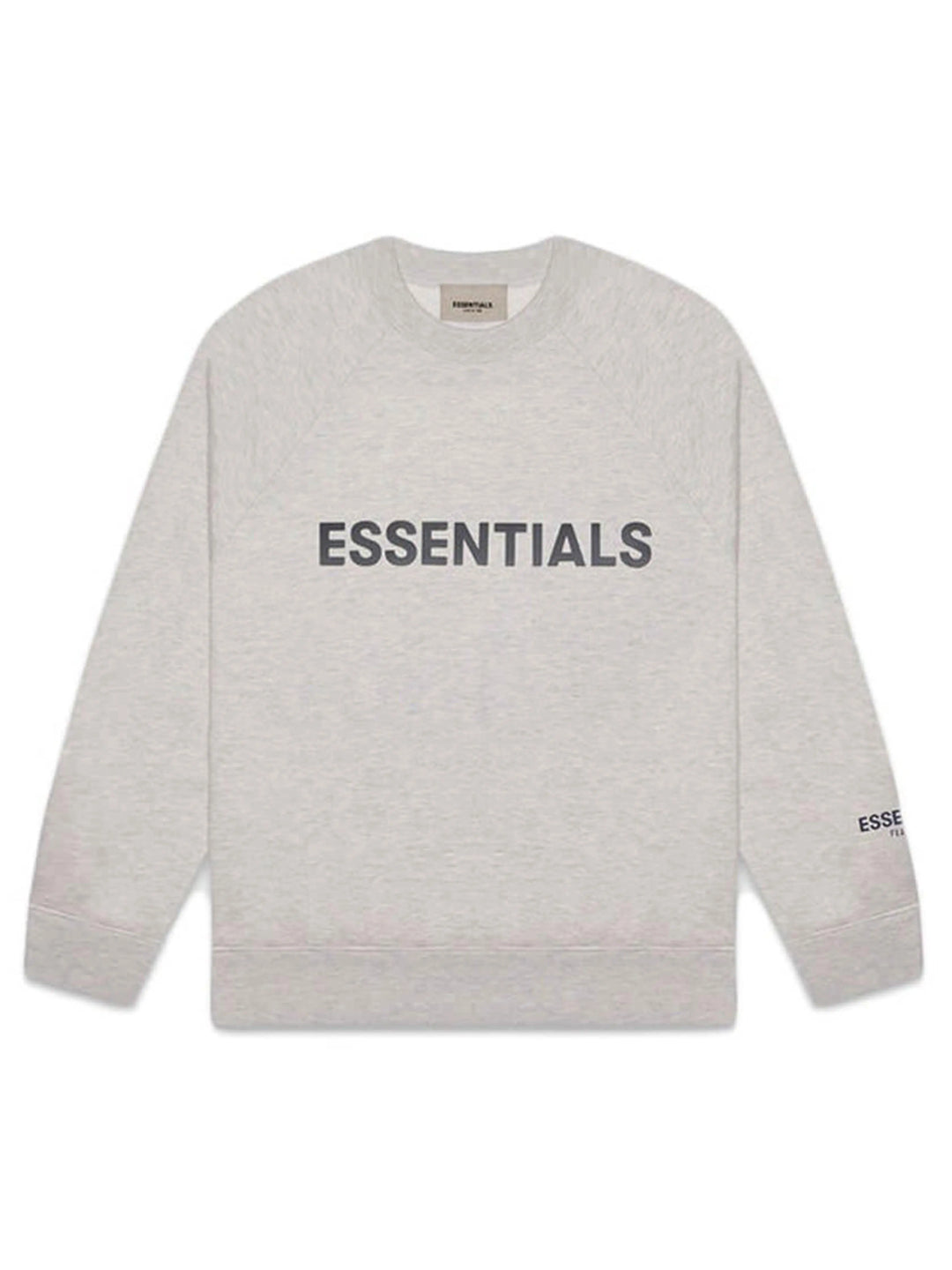 Fear Of God Essentials Applique Logo Crewneck Oatmeal [FW20] Prior