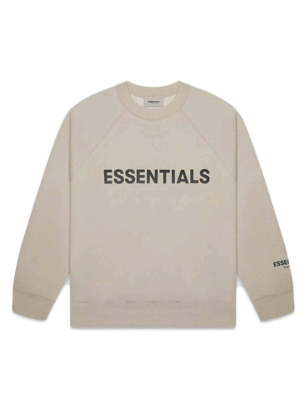 Fear Of God Essentials Applique Logo Crewneck Olive/Khaki [FW20] Prior