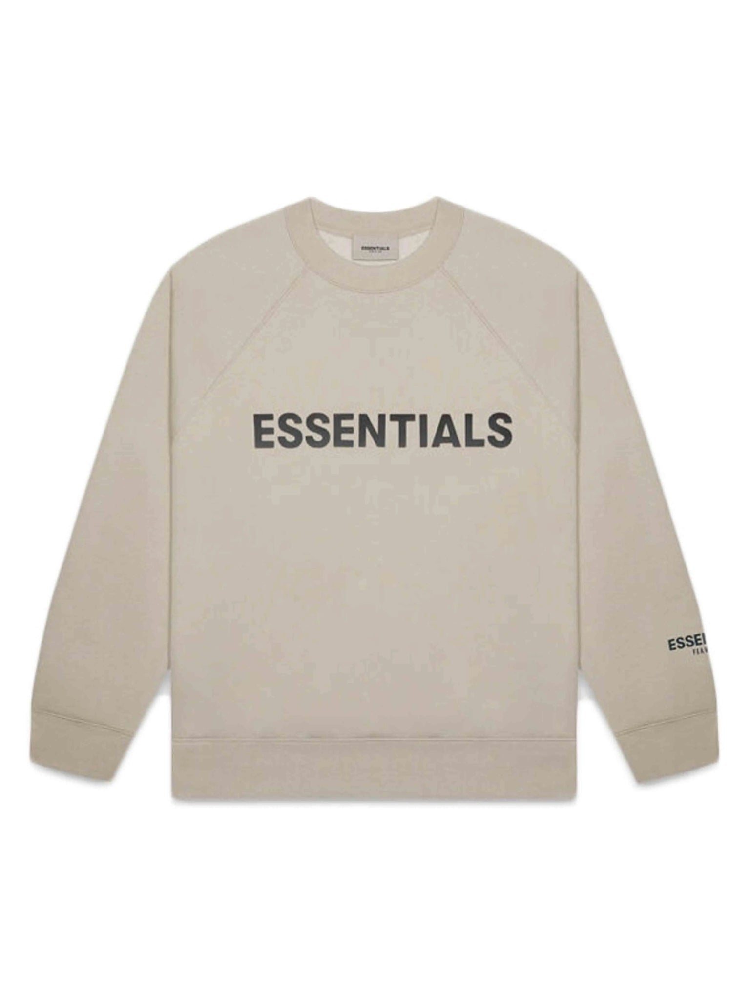 Fear Of God Essentials Applique Logo Crewneck Olive/Khaki [FW20] Prior