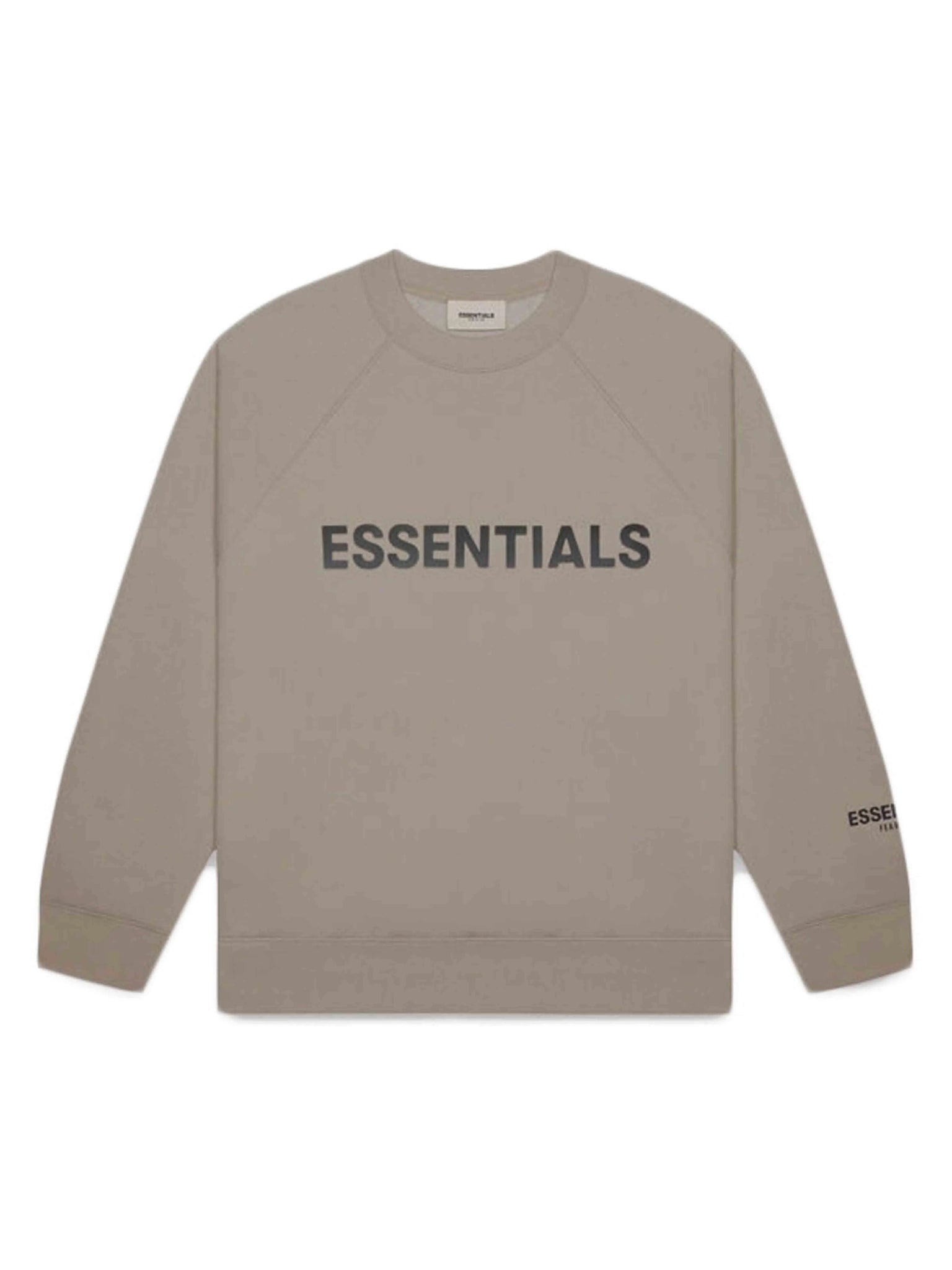 Fear Of God Essentials Applique Logo Crewneck Taupe [FW20] Prior