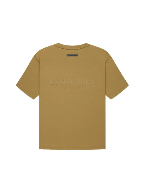 Fear Of God Essentials Back Logo Boxy Tee Amber (FW21) in Auckland, New Zealand - Shop name