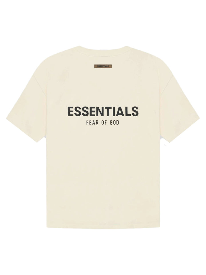 Fear Of God Essentials Back Logo T-shirt Cream [SS21] Prior