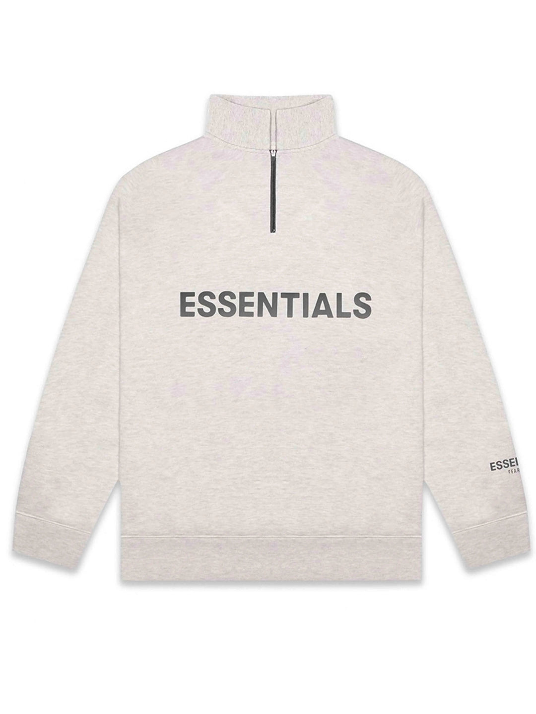 Fear Of God Essentials Half Zip Pullover Oatmeal [FW20] Prior