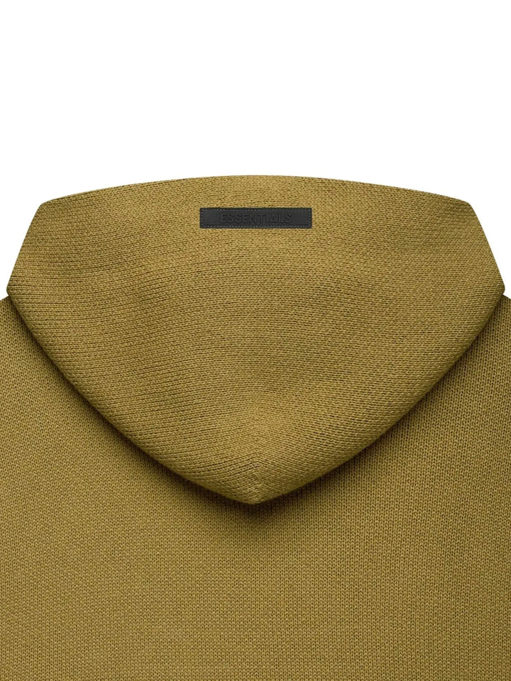 Fear Of God Essentials Knit Pullover Hoodie Amber [SS21] Prior