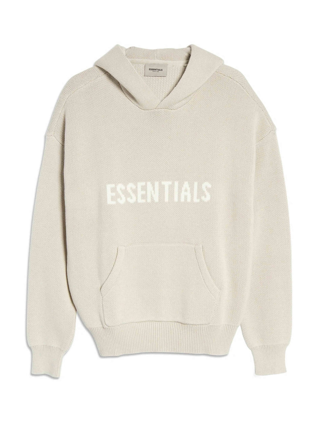 Fear Of God Essentials Knit Pullover Hoodie Oat [SS21] Prior