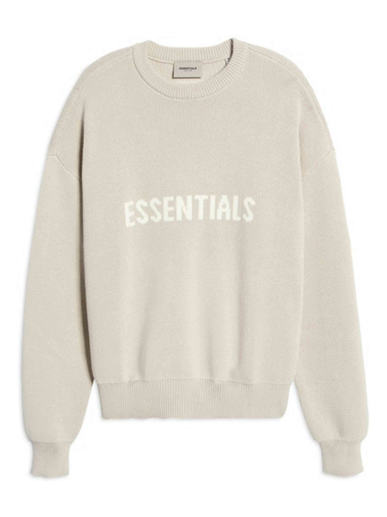 Fear Of God Essentials Knit Sweater Oat [SS21] Prior