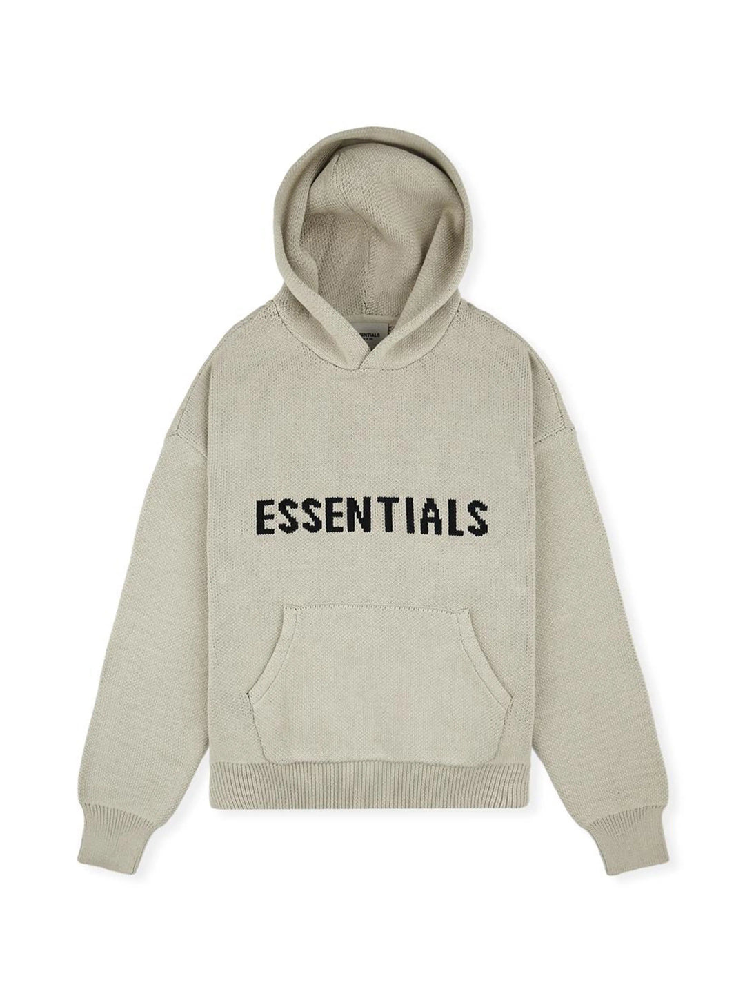 Fear Of God Essentials Pullover Knit Hoodie Olive/Khaki [FW20] Prior