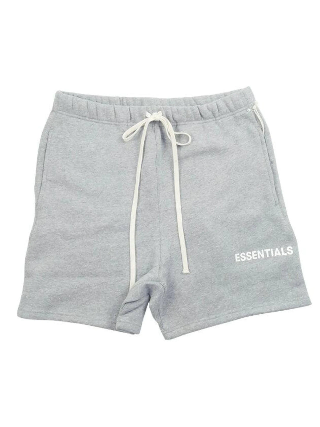 Fear of God Essentials Graphic Sweat (FW18) Shorts Grey/White Prior