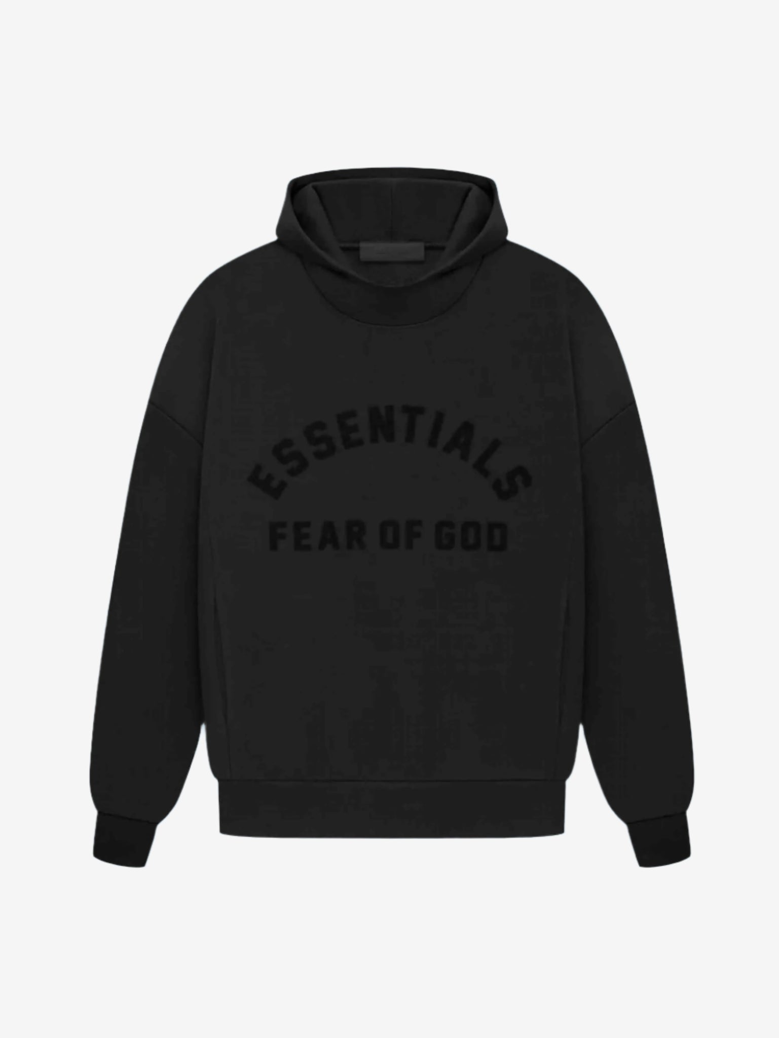 Fear of God Essentials Hoodie Black (SS23) Prior