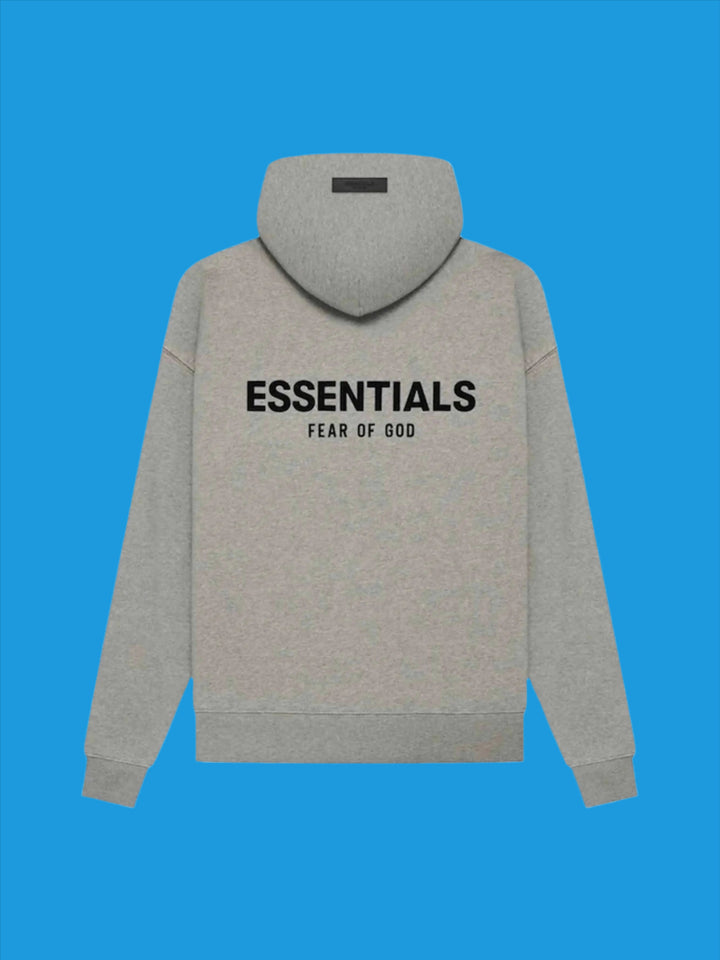 Fear of God Essentials Hoodie Dark Oatmeal (SS22) Prior