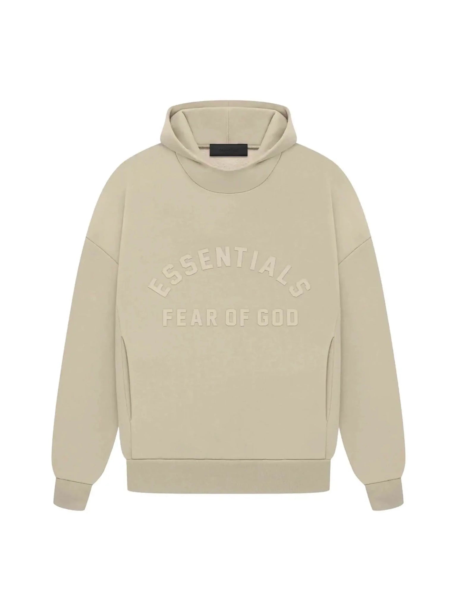 Fear of God Essentials Hoodie Dusty Beige (SS23) in Auckland, New Zealand - Shop name
