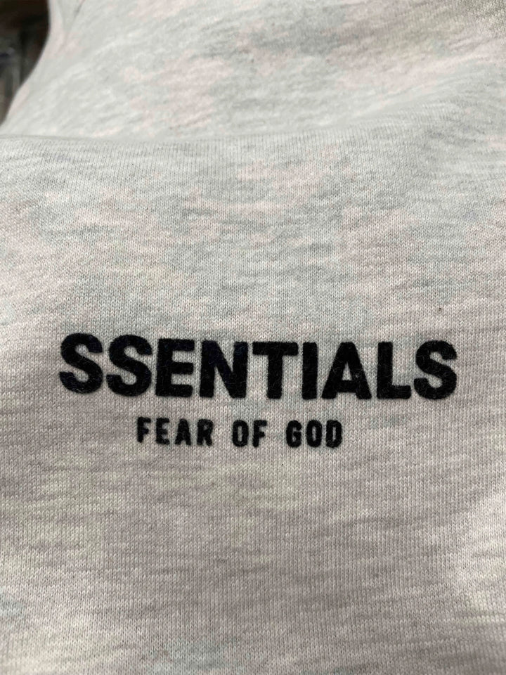 Fear of God Essentials Hoodie Light Oatmeal [SS22] [FACTORY FLAW] Prior