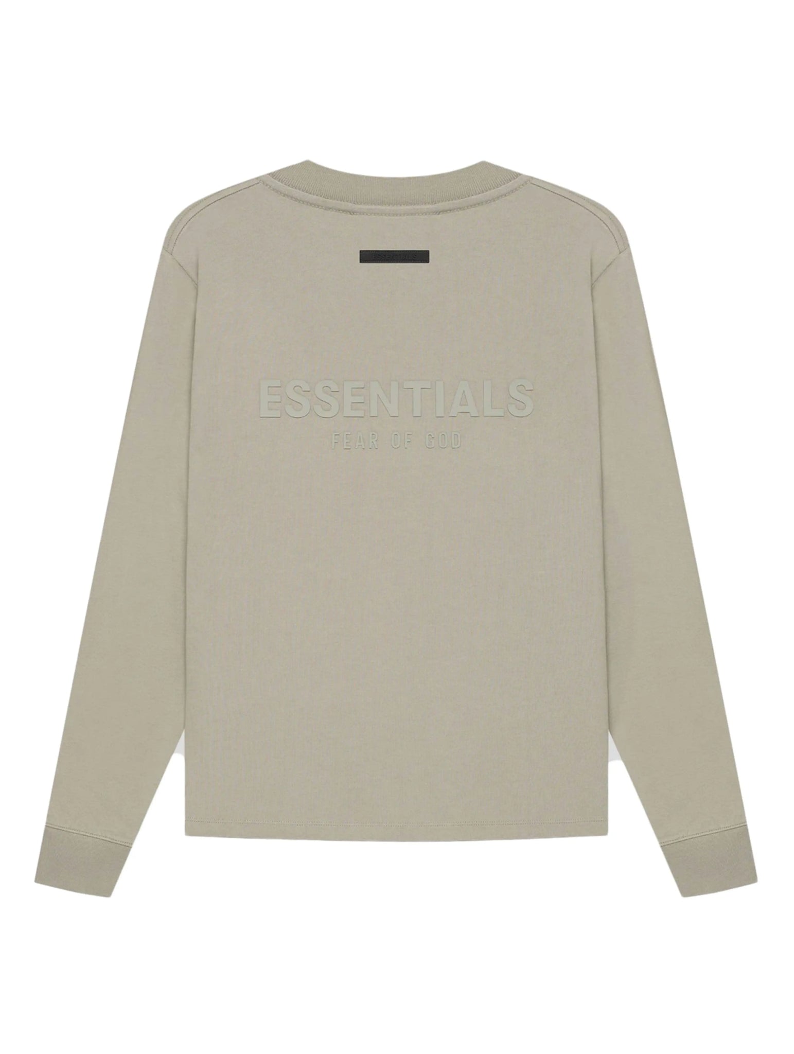 Fear of God Essentials Long Sleeve T-Shirt Moss/Goat [SS21] Prior