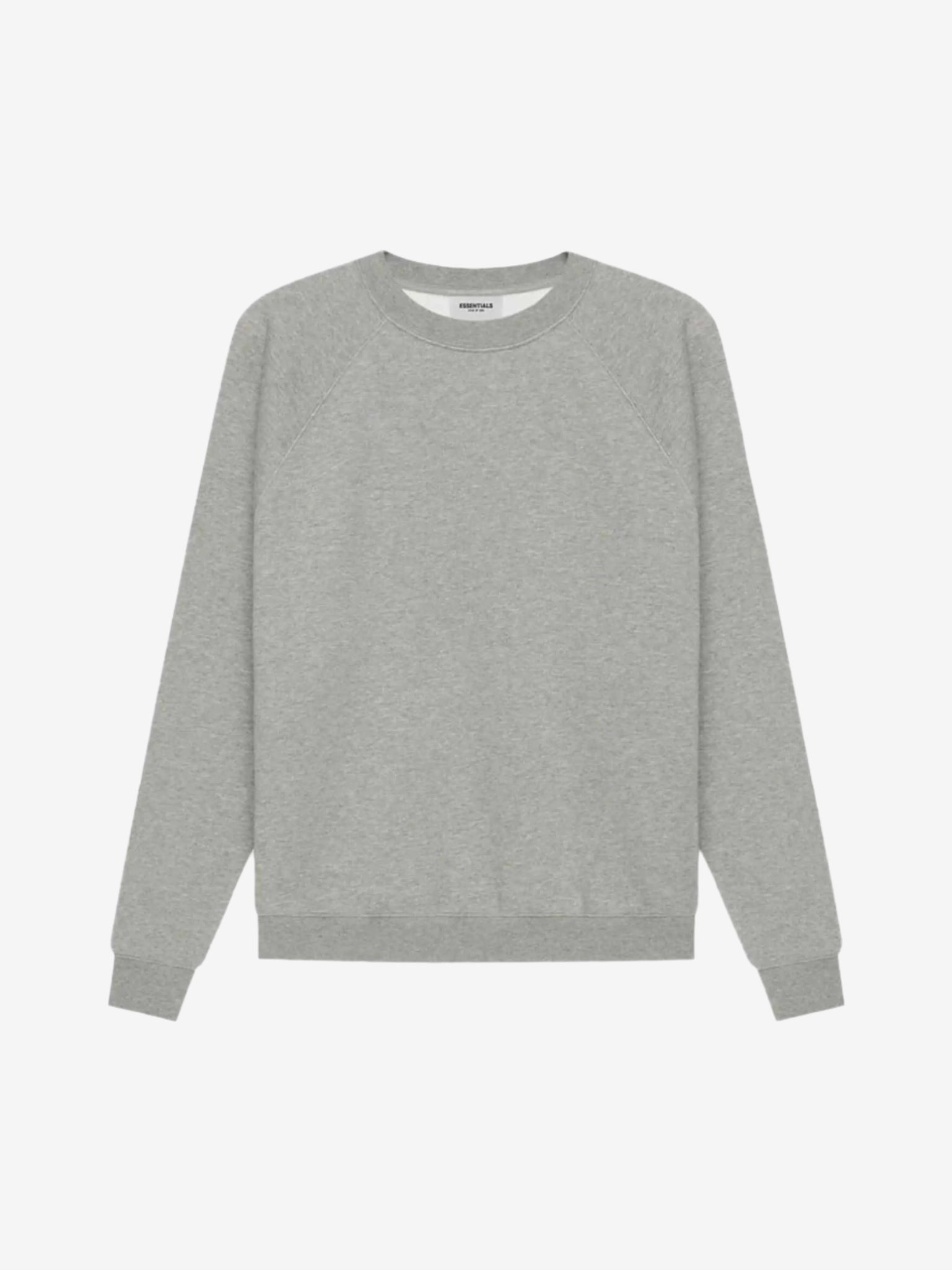 Fear of God Essentials Pull-Over Crewneck Dark Heather Oatmeal Prior