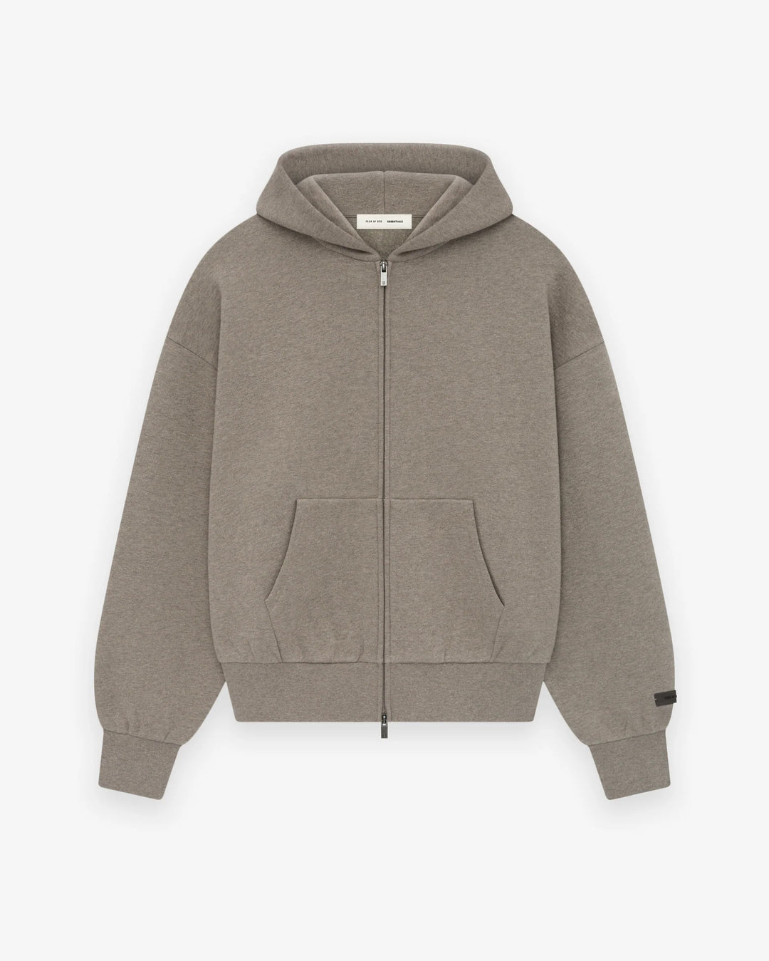 Fear of God Essentials Classic Full Zip-Up Hoodie Homestead Heather