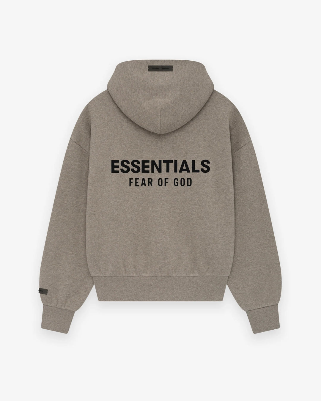 Fear of God Essentials Classic Full Zip-Up Hoodie Homestead Heather