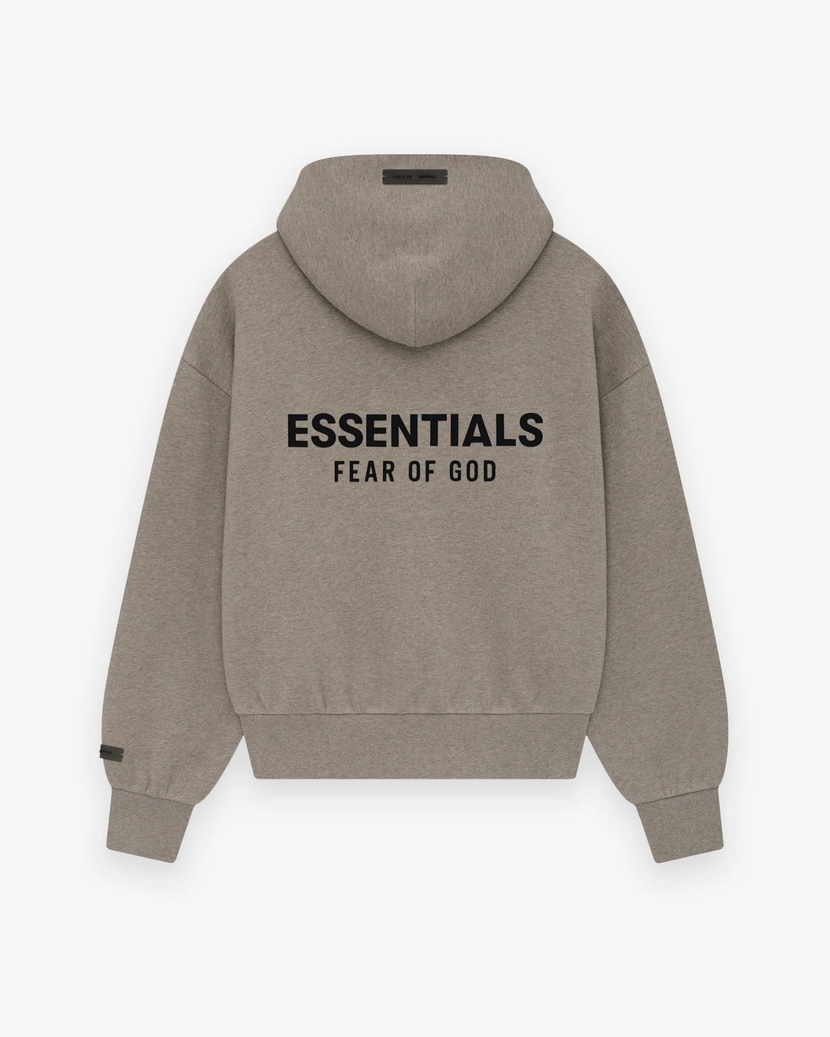 Fear of God Essentials Classic Full Zip-Up Hoodie Homestead Heather