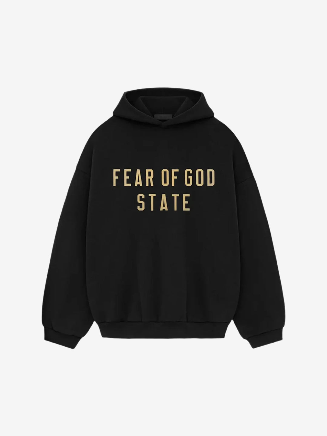 Fear of God Essentials Fleece Hoodie Black (Size Down)