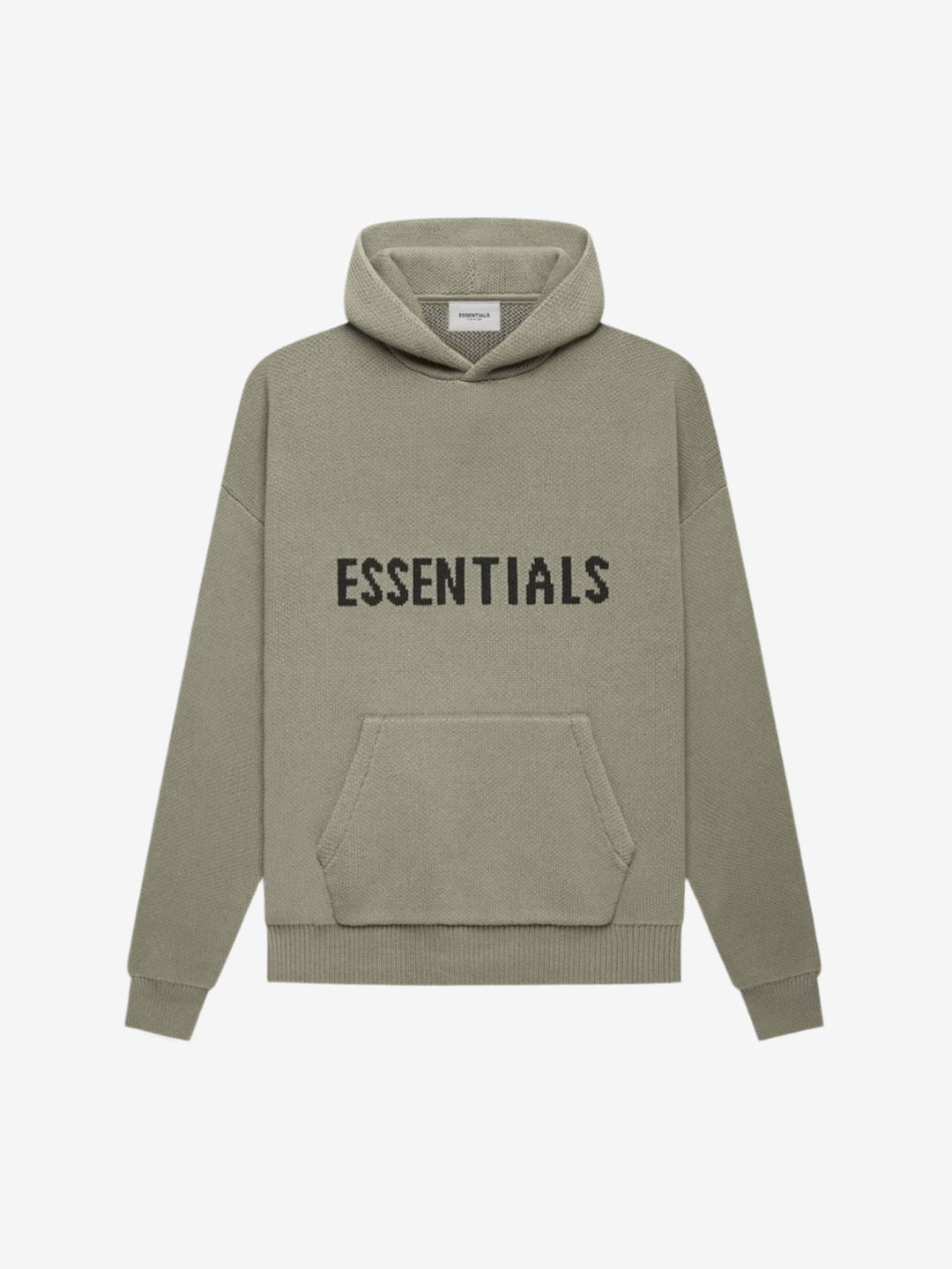 Fear of God Essentials Knit Pullover Hoodie Pistachio