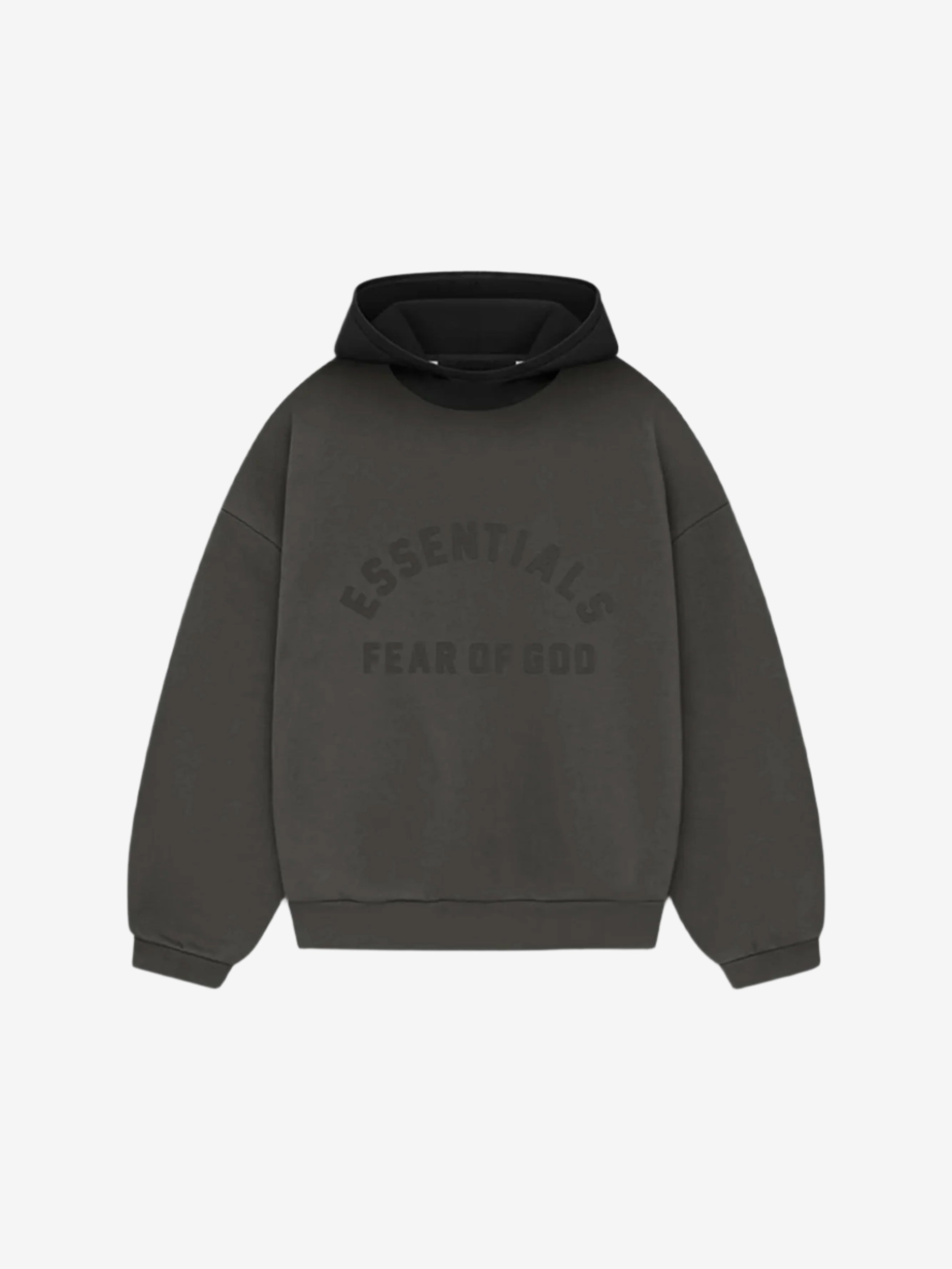 Fear of God Essentials Nylon Fleece Hoodie Ink/Jet Black