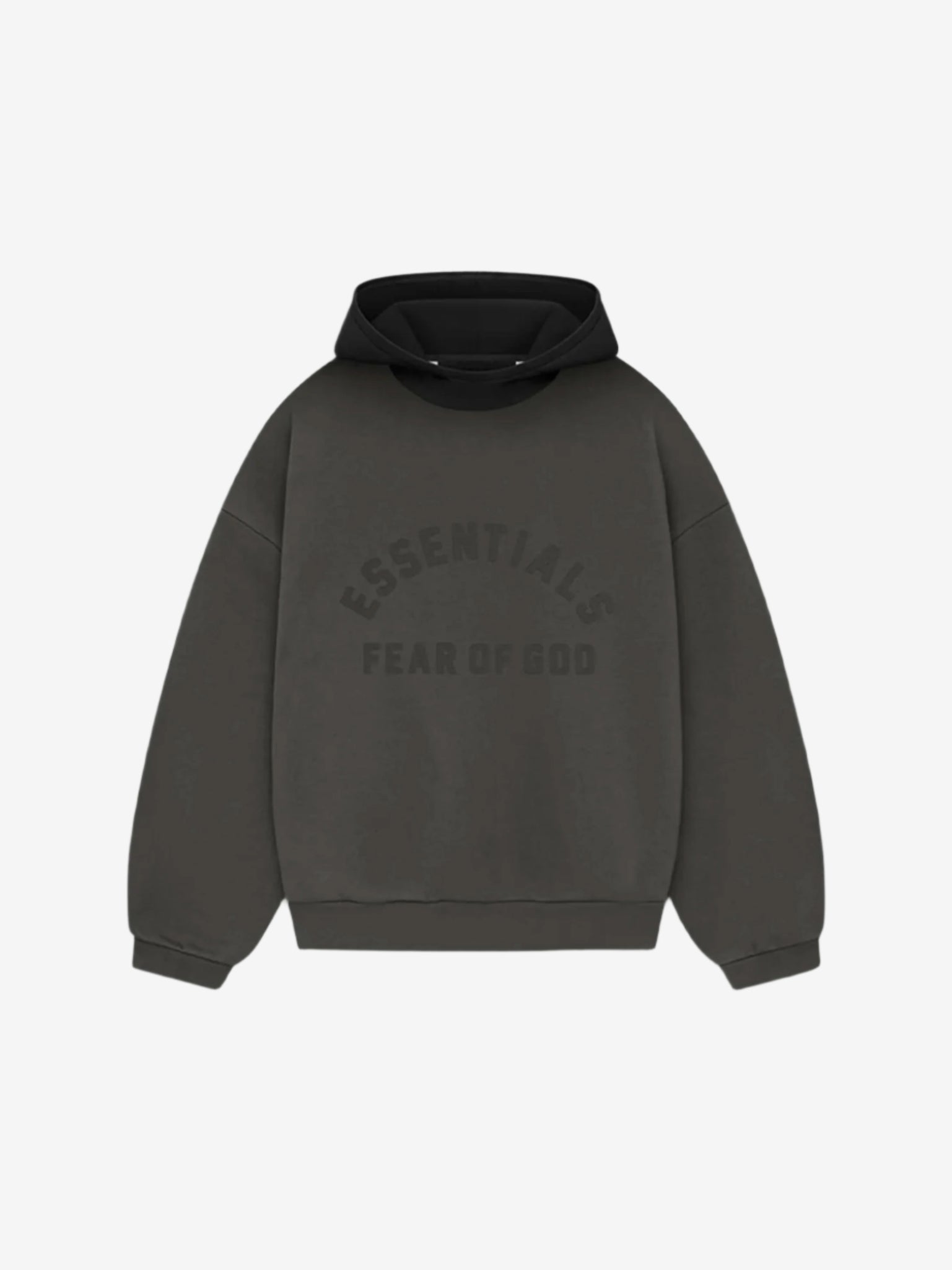Fear of God Essentials Nylon Fleece Hoodie Ink/Jet Black