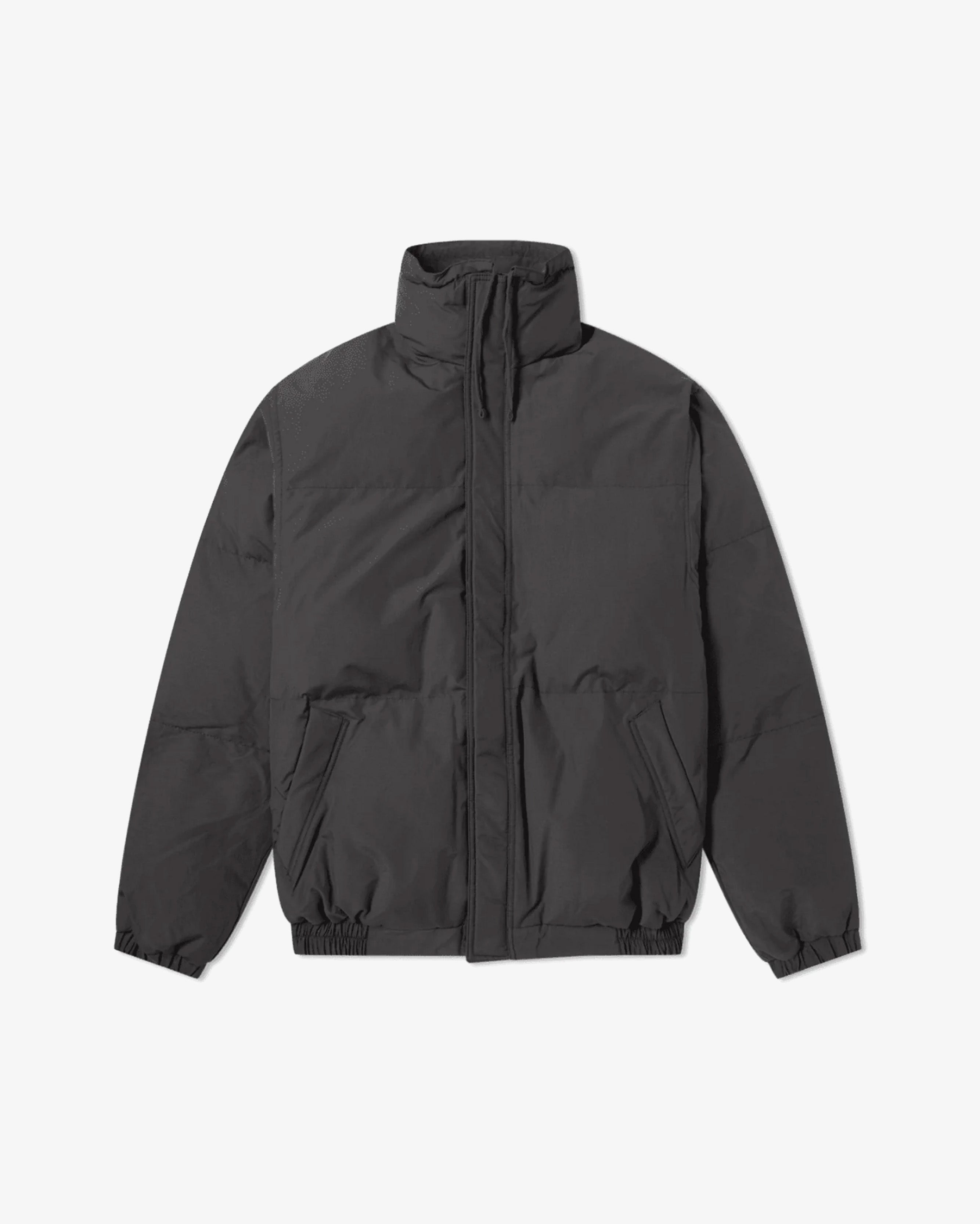 Fear of God Essentials Puffer Jacket Black 3M Reflective (Pre-owned)