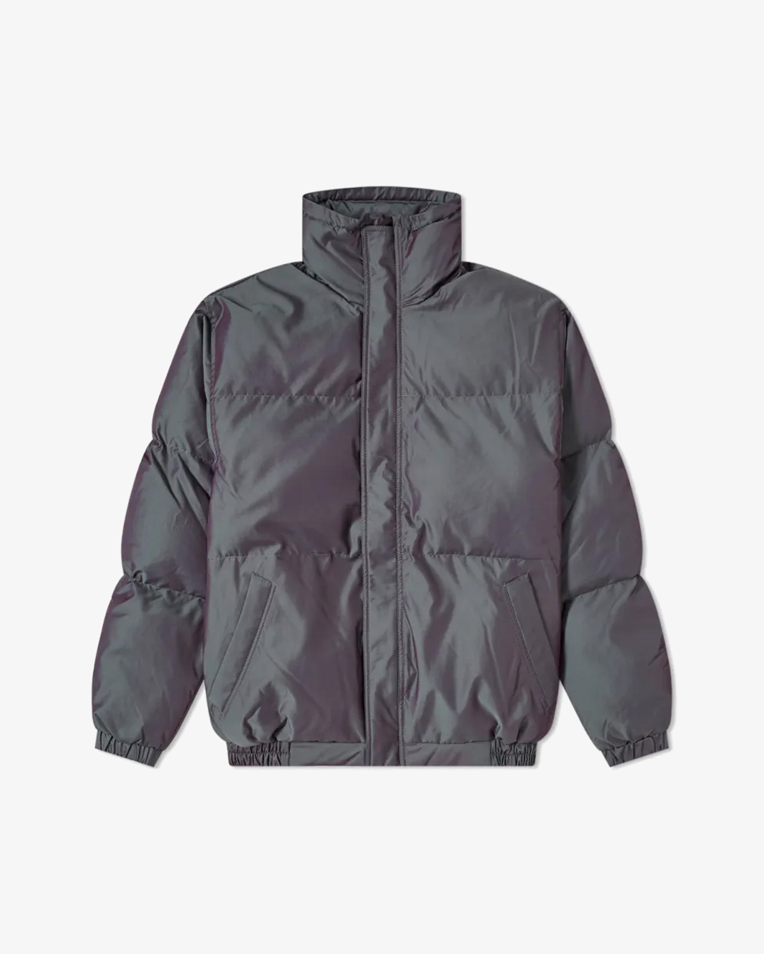 Fear of God Essentials Puffer Jacket Black 3M Reflective (Pre-owned)