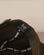 Felt Logo Wool 5 Panel Hat Olive
