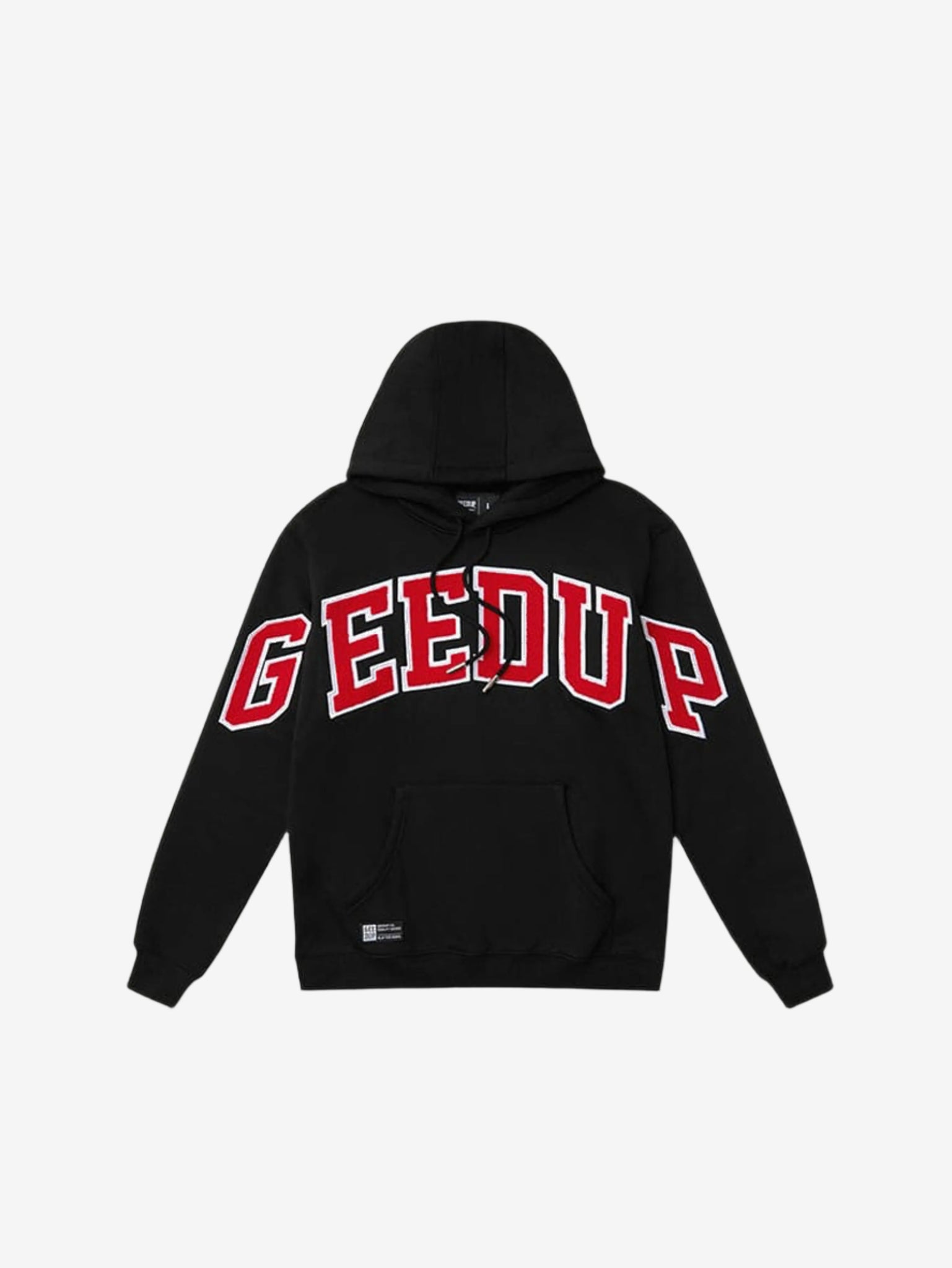 Geedup Team Logo Hoodie Black/White/Red in Auckland, New Zealand - Shop name