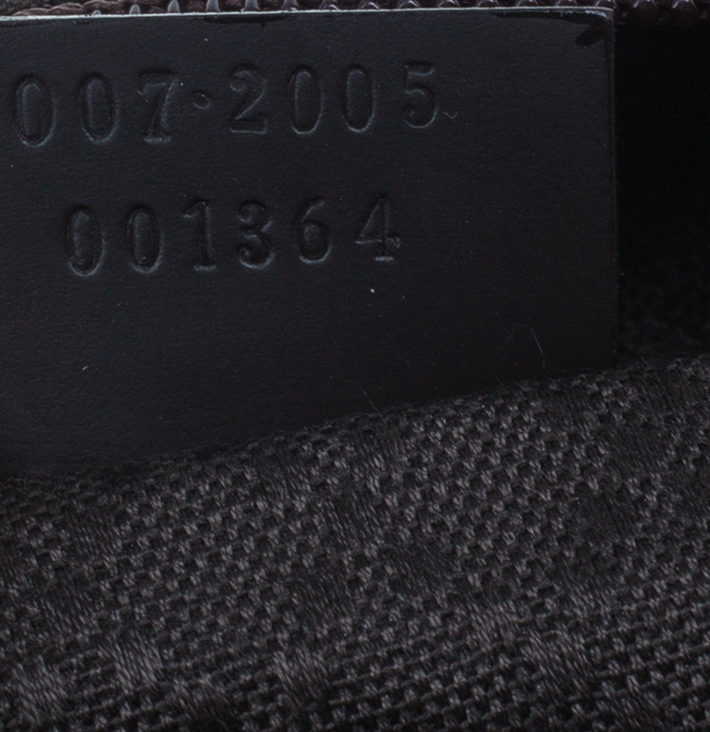 Gucci Brown Canvas 2 ways Small Square Bag