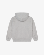 Panelled Hoodie Heather Grey