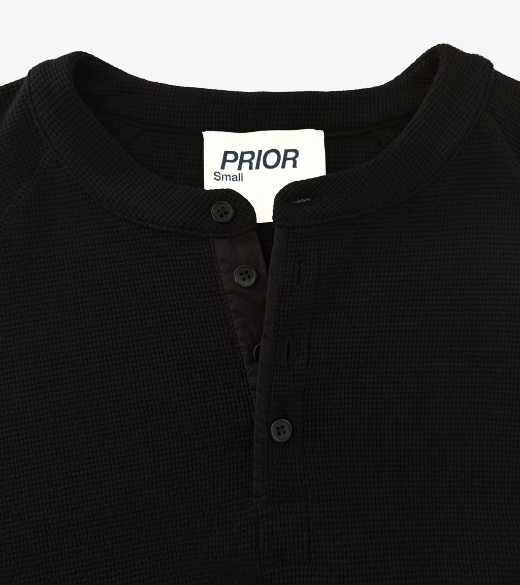 Waffle Henley Ater