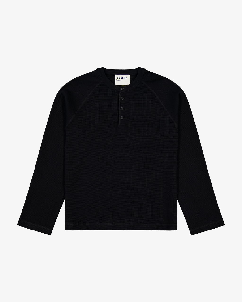 Waffle Henley Ater
