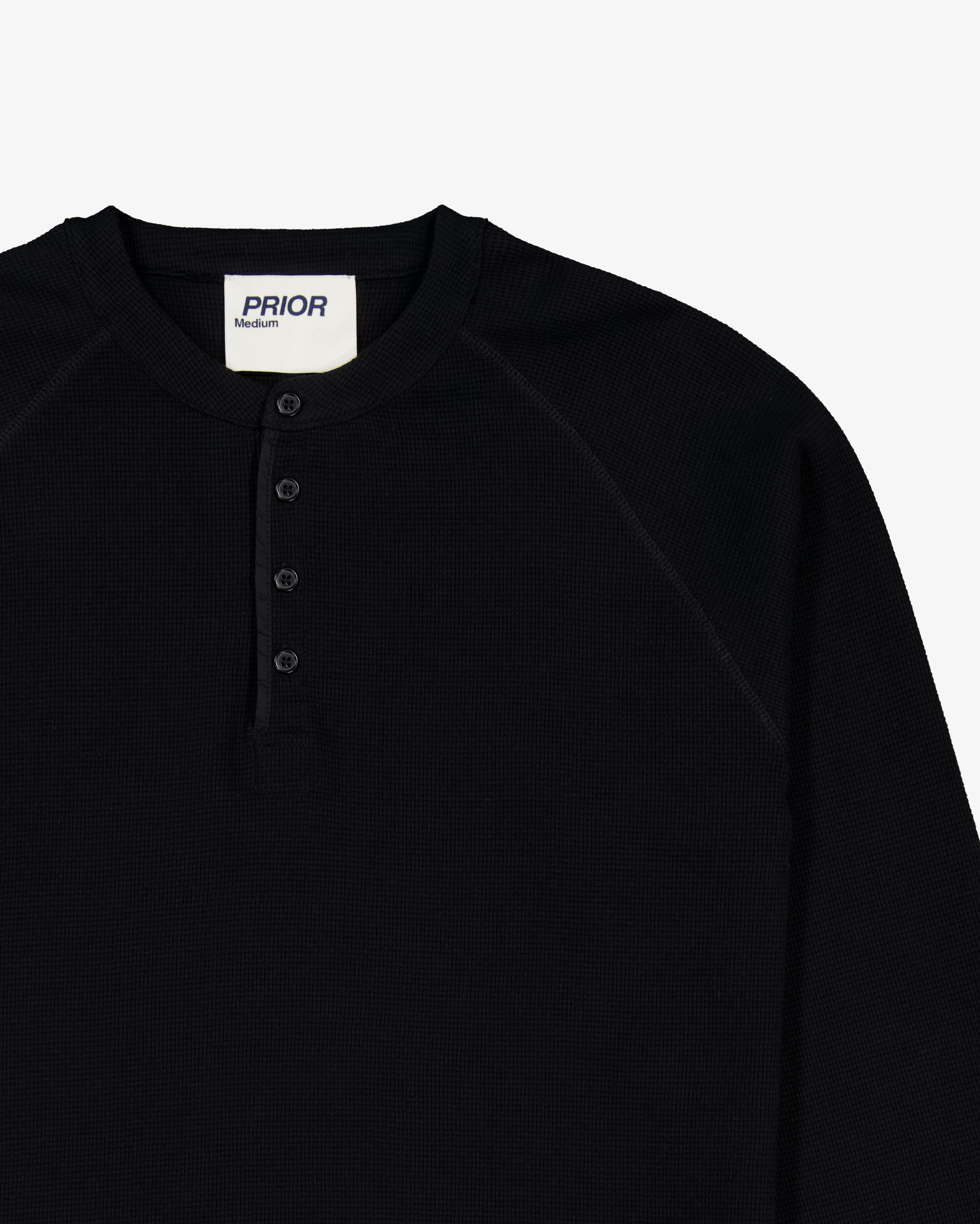 Waffle Henley Ater