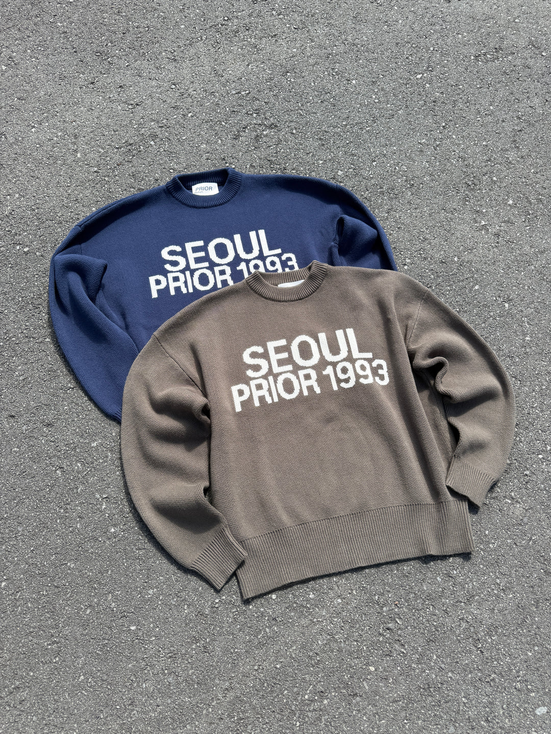 Prior Seoul Collection Organic Knitted Sweater Olive