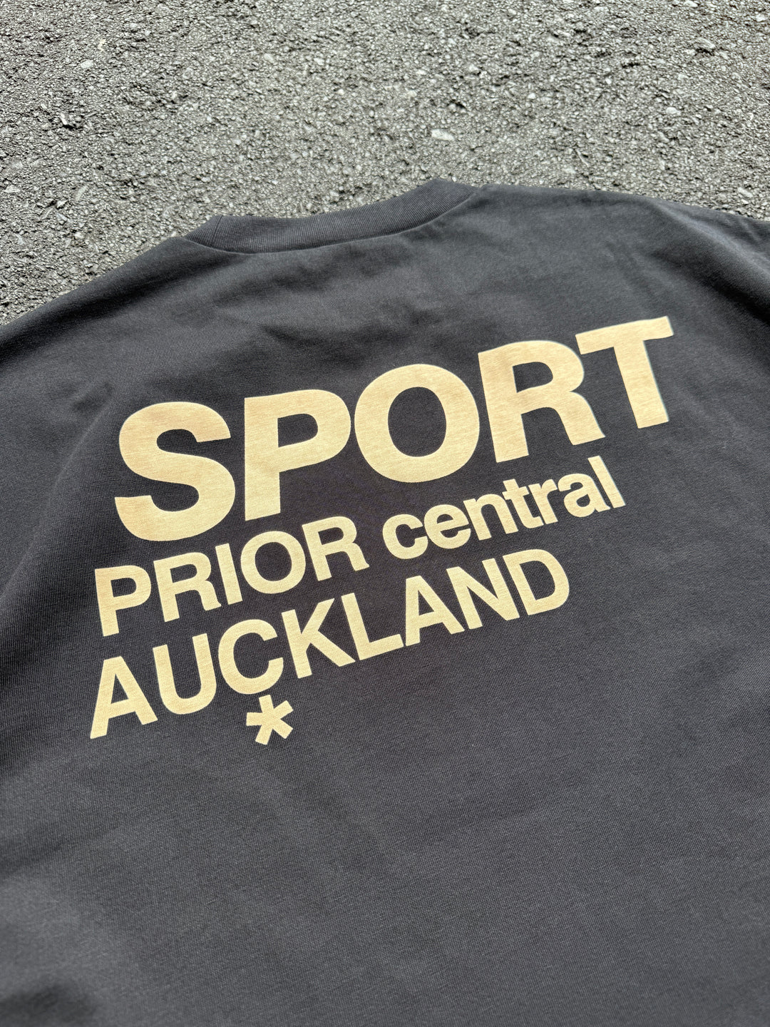 Prior Sport Logo T-Shirt Onyx