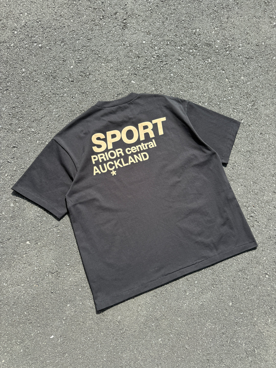 Prior Sport Logo T-Shirt Onyx