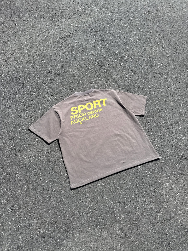 Prior Sport Logo T-Shirt Slate