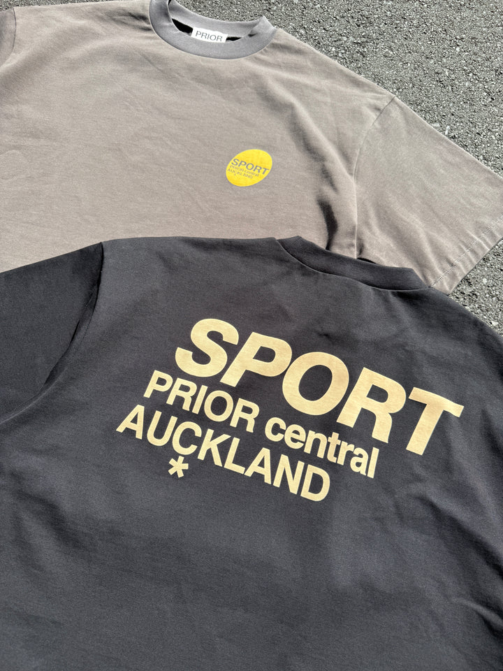 Prior Sport Logo T-Shirt Onyx