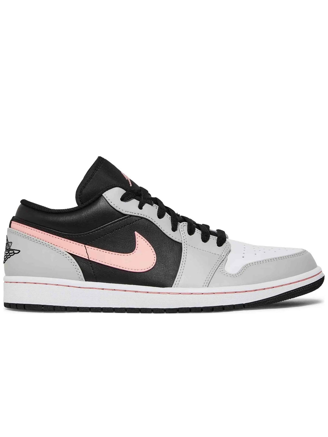 Jordan 1 Low Black Grey Pink Prior